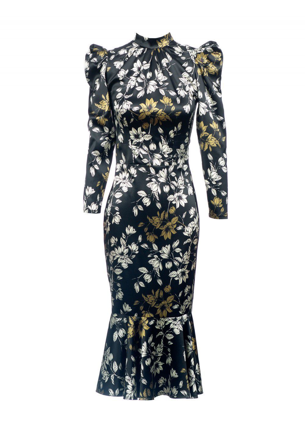 Maleone Floral Midi Dress