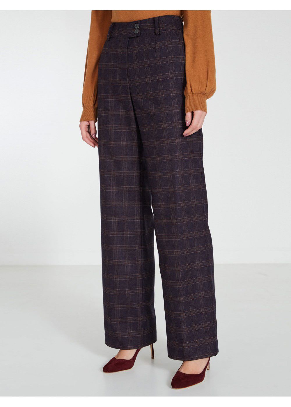 Akhmadullina Dreams Checked Pants