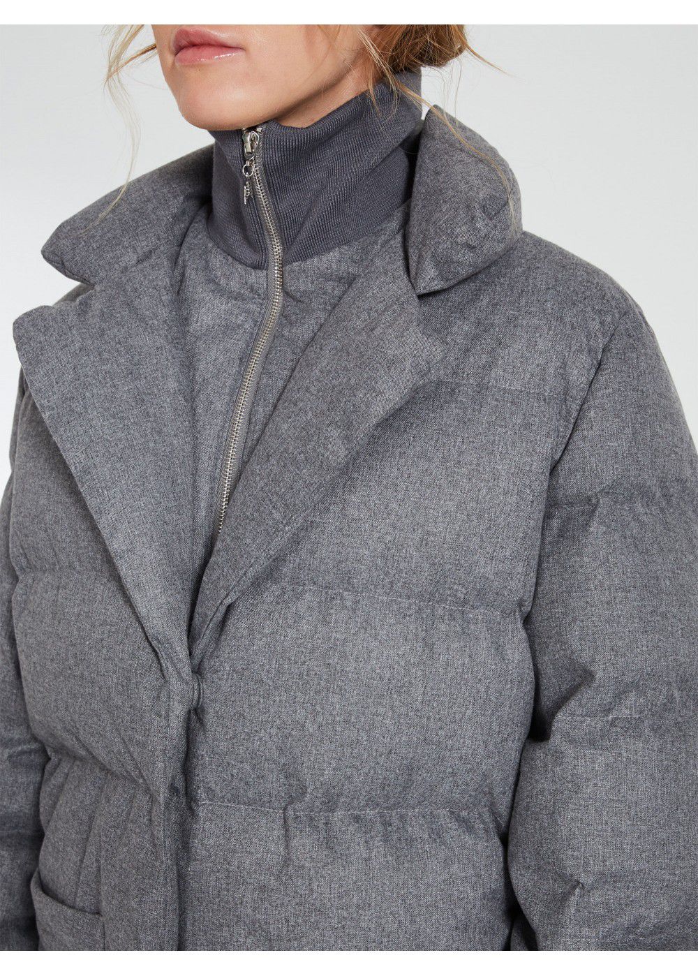 Akhmadullina Dreams Grey Down Jacket