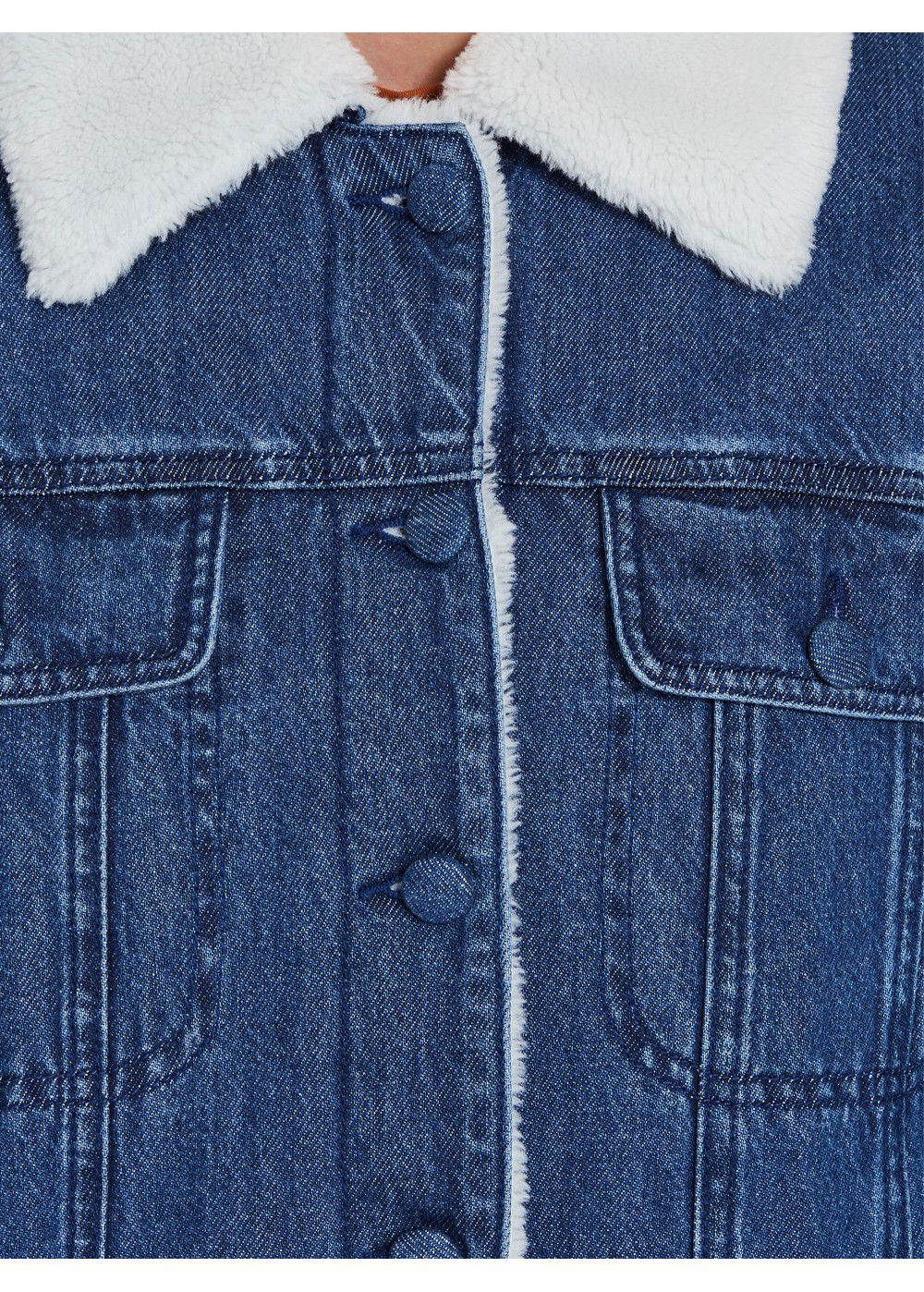 Akhmadullina Dreams Insulated Denim Jacket