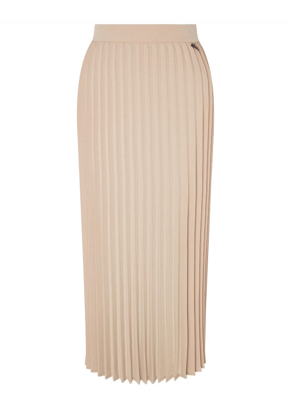 Akhmadullina Dreams Pleated Beige Skirt