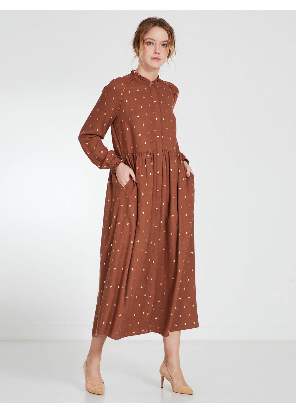 Akhmadullina Dreams Retro Midi Dress