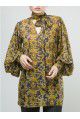 A La Russe Blouse with Sunflowers