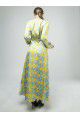 A La Russe Dress with Sunflowers
