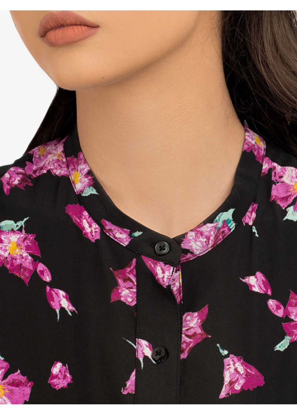 A.L.C. Dylan Floral Short-Sleeve Flounce Dress