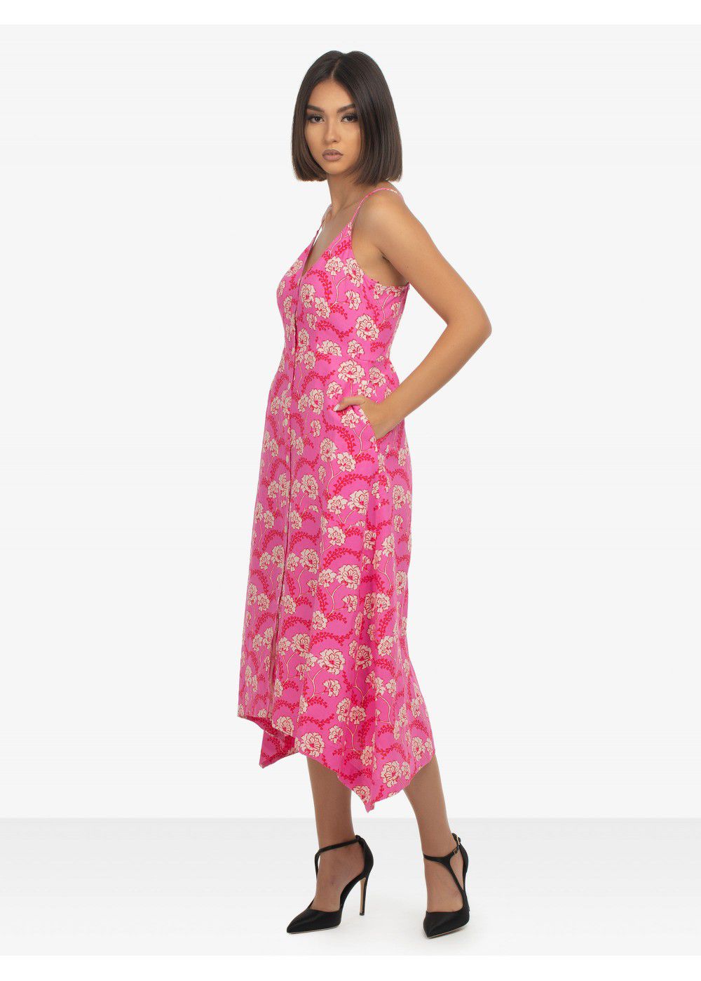 A.L.C. Pink Midi Dress
