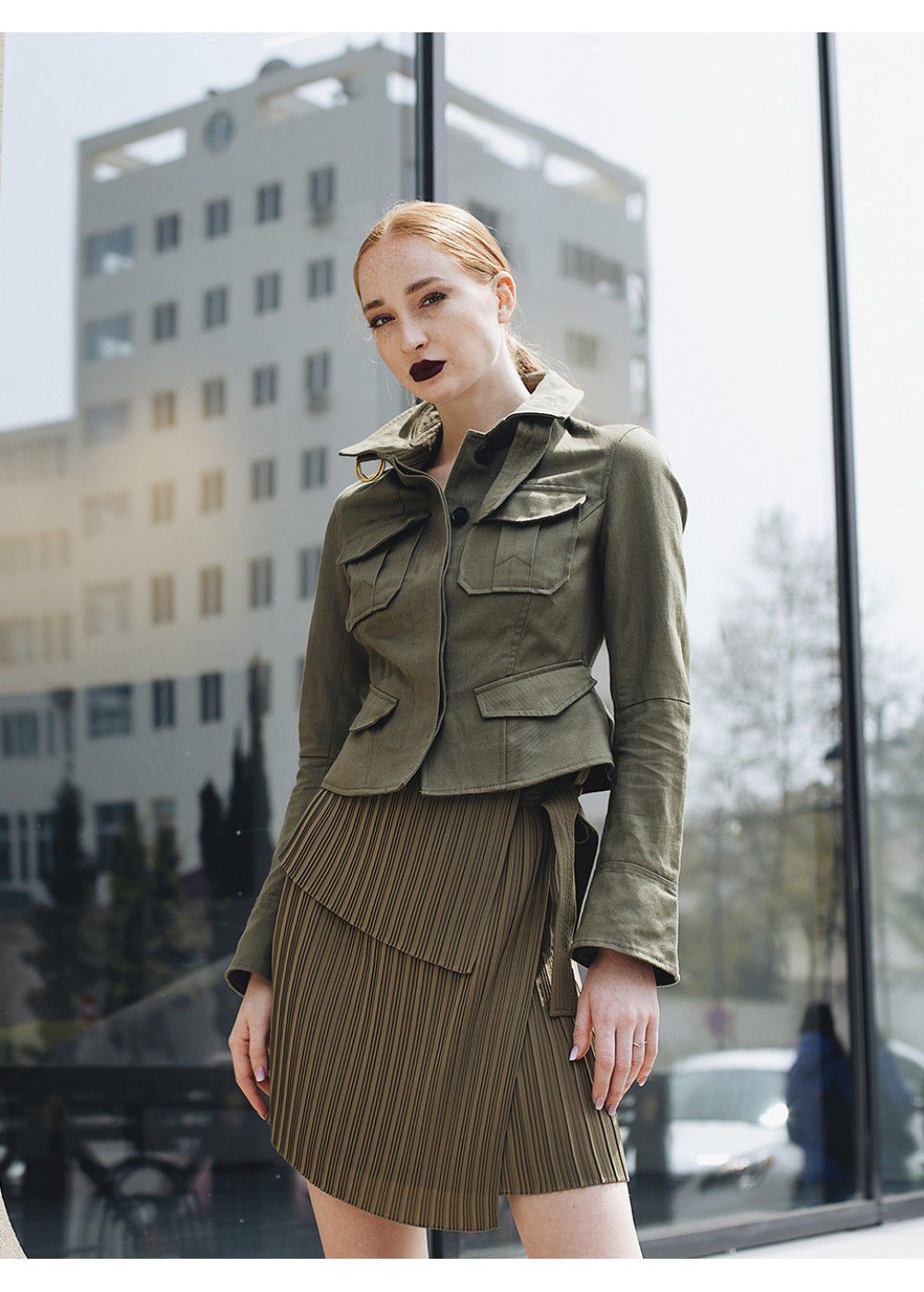 A.L.C. Lorimer Jacket Army 
