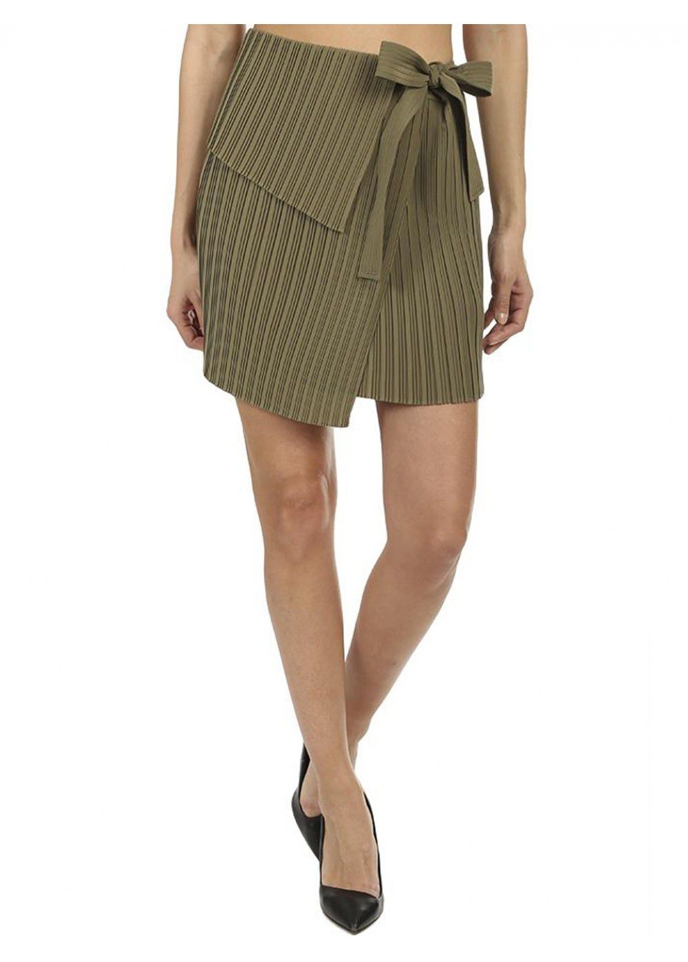 A.L.C. Green Kelsey Skirt Army