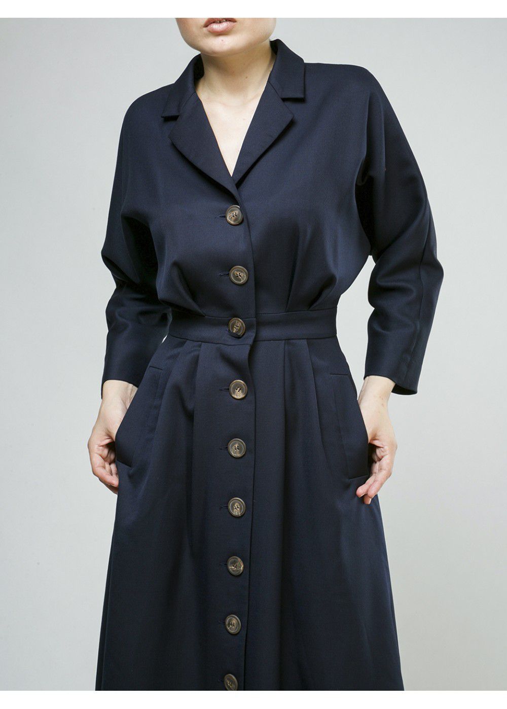 Alena Akhmadullina Maxi Dress with Buttons