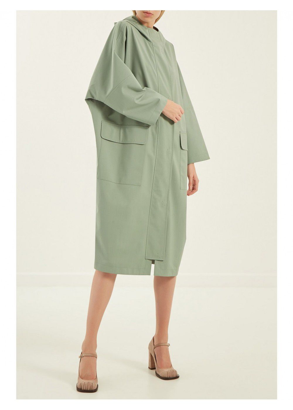 Alena Akhmadullina Green Trench