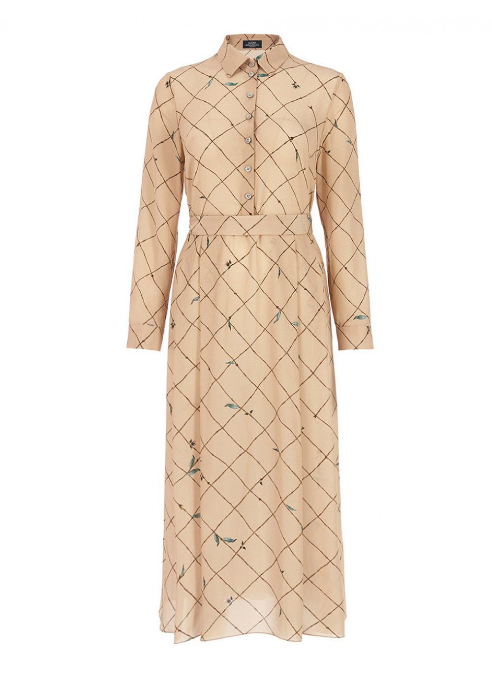 Alena Akhmadullina Silky Dress in Beige