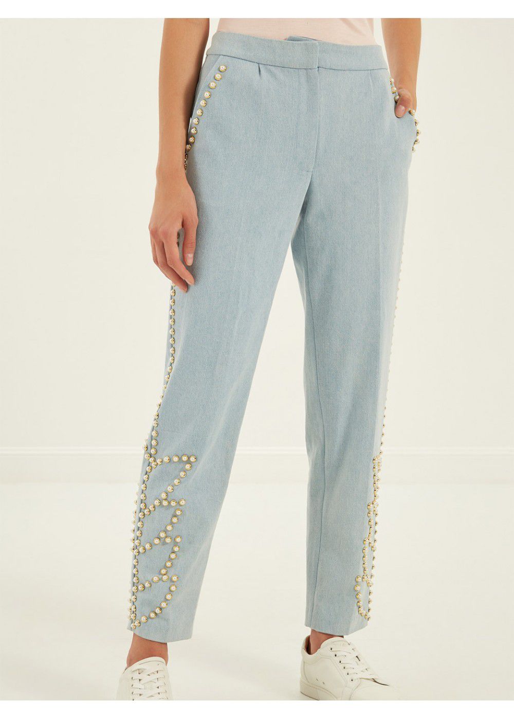Alena Akhmadullina Blue Pants