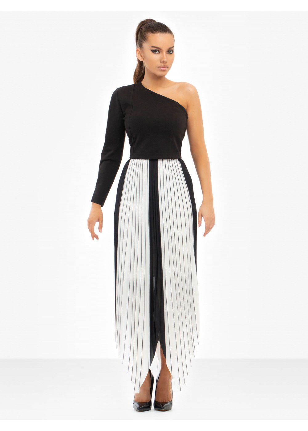 AQ/AQ Bodhi Pleated Midi Skirt