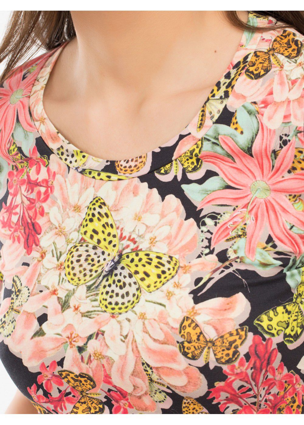 Roberto Cavalli Floral Print Top