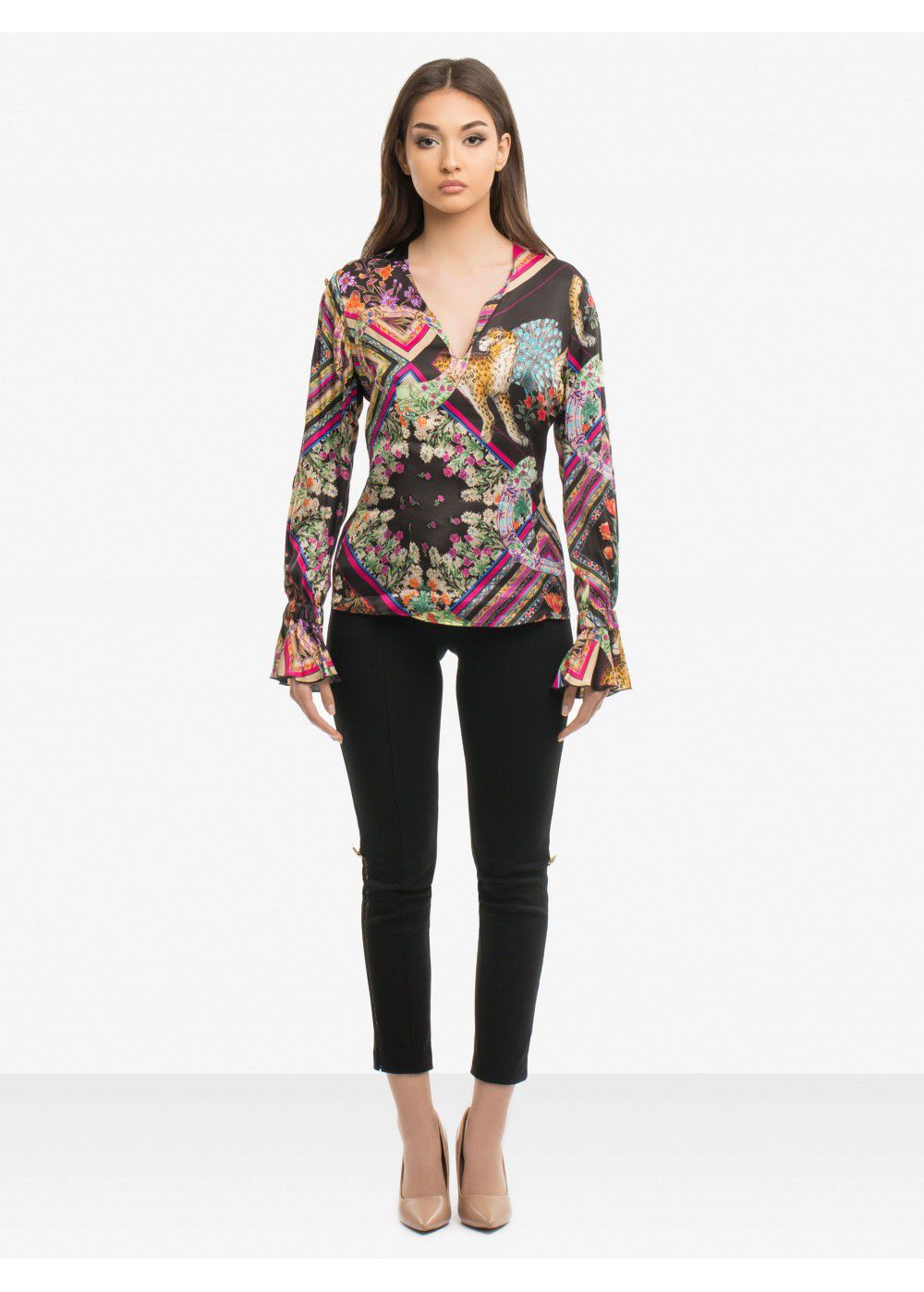 Roberto Cavalli Multicoloured Top
