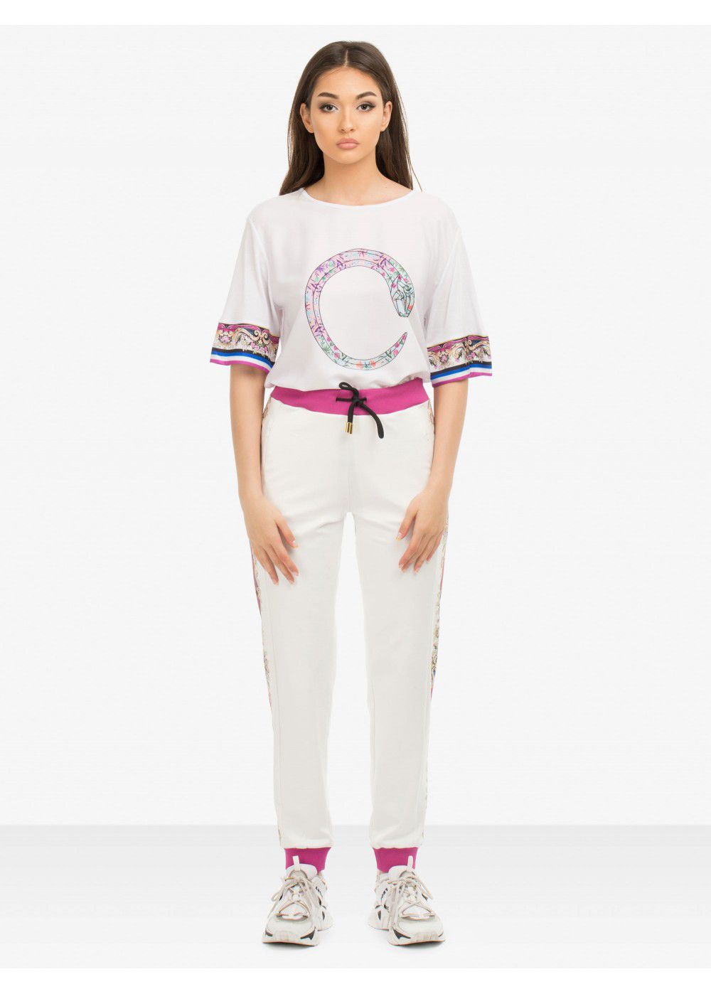 Roberto Cavalli White T-Shirt
