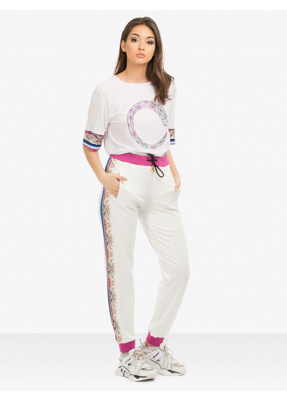 Roberto Cavalli White T-Shirt