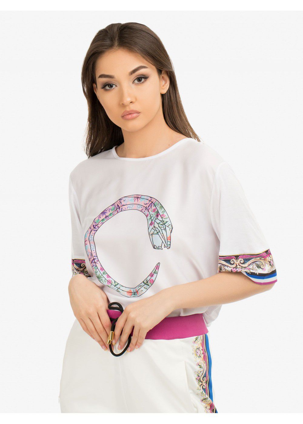 Roberto Cavalli White T-Shirt
