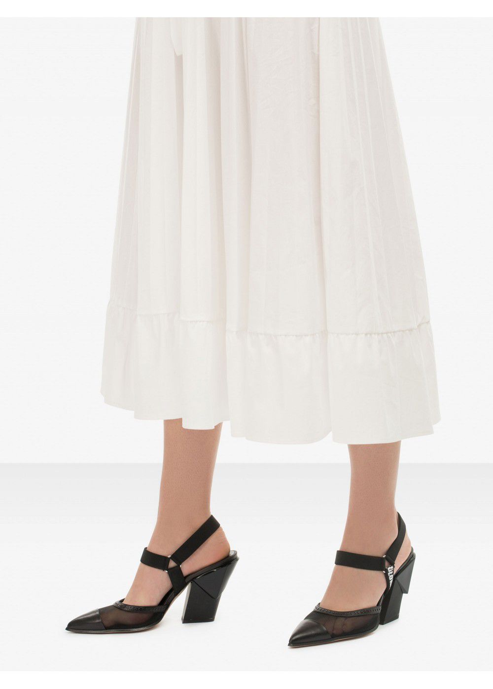 Roberto Cavalli White Midi Dress