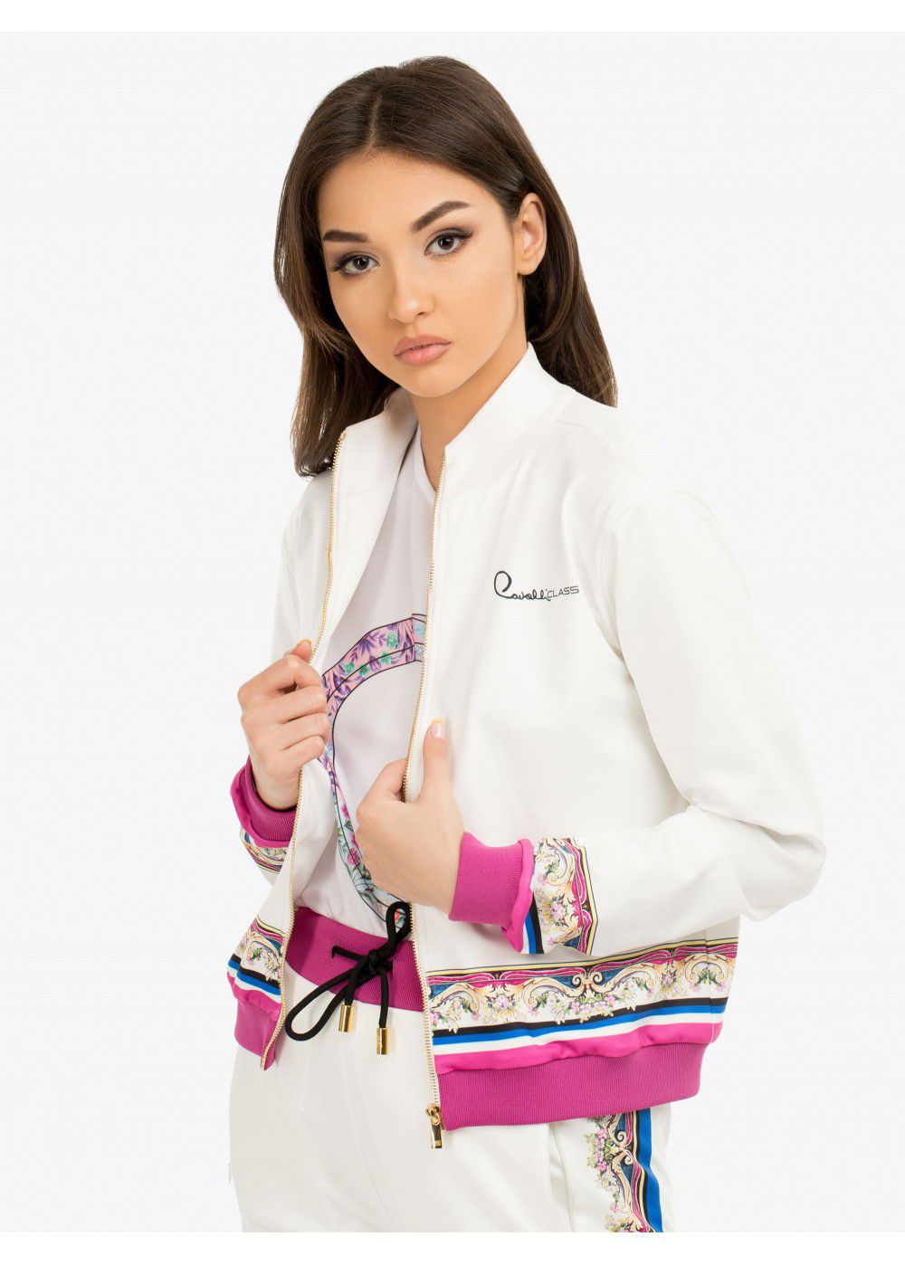 Roberto Cavalli White Jacket