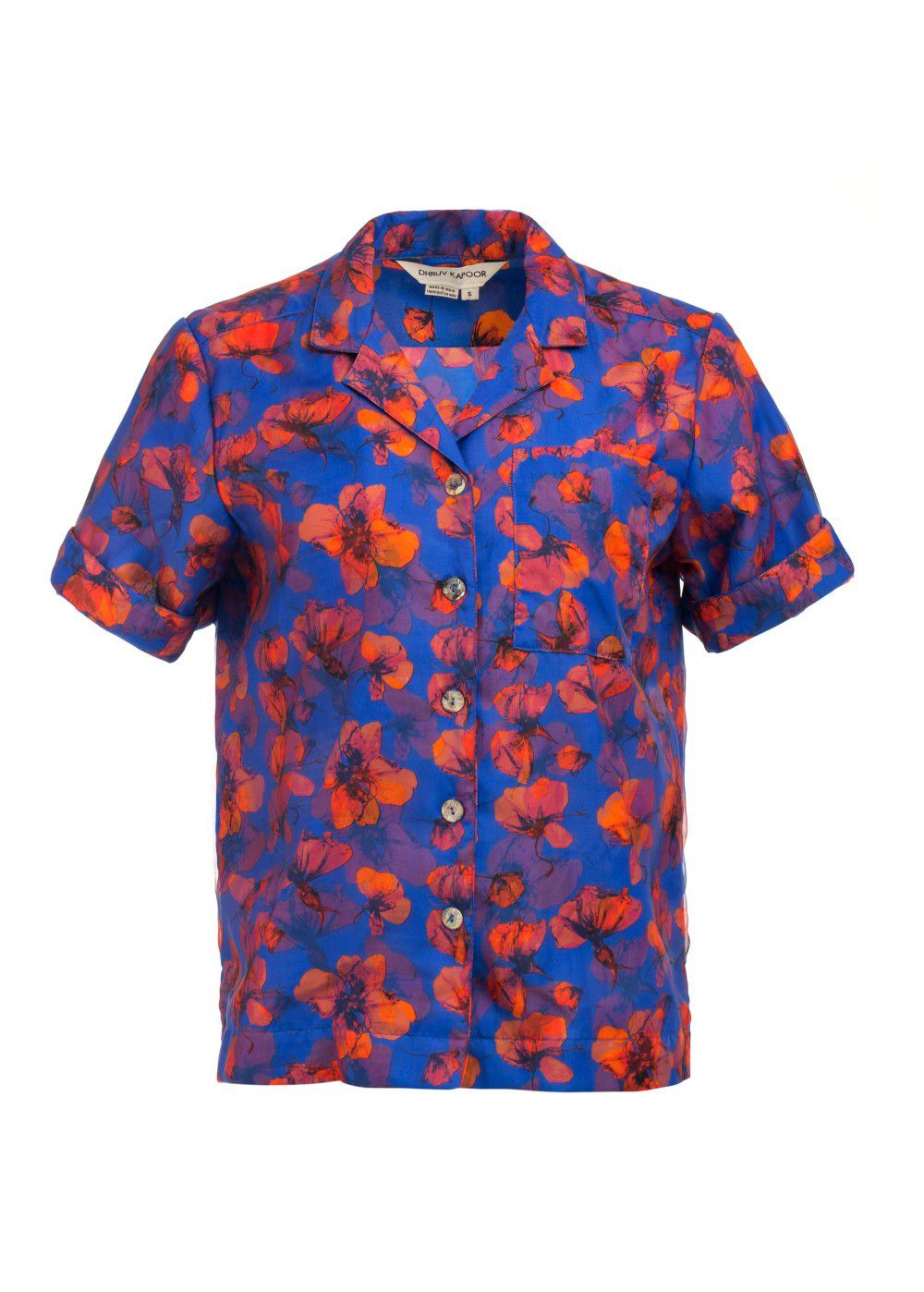 Dhruv Kapoor Blue Shirt