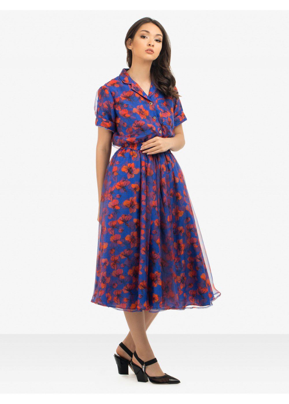 Dhruv Kapoor Blue Skirt