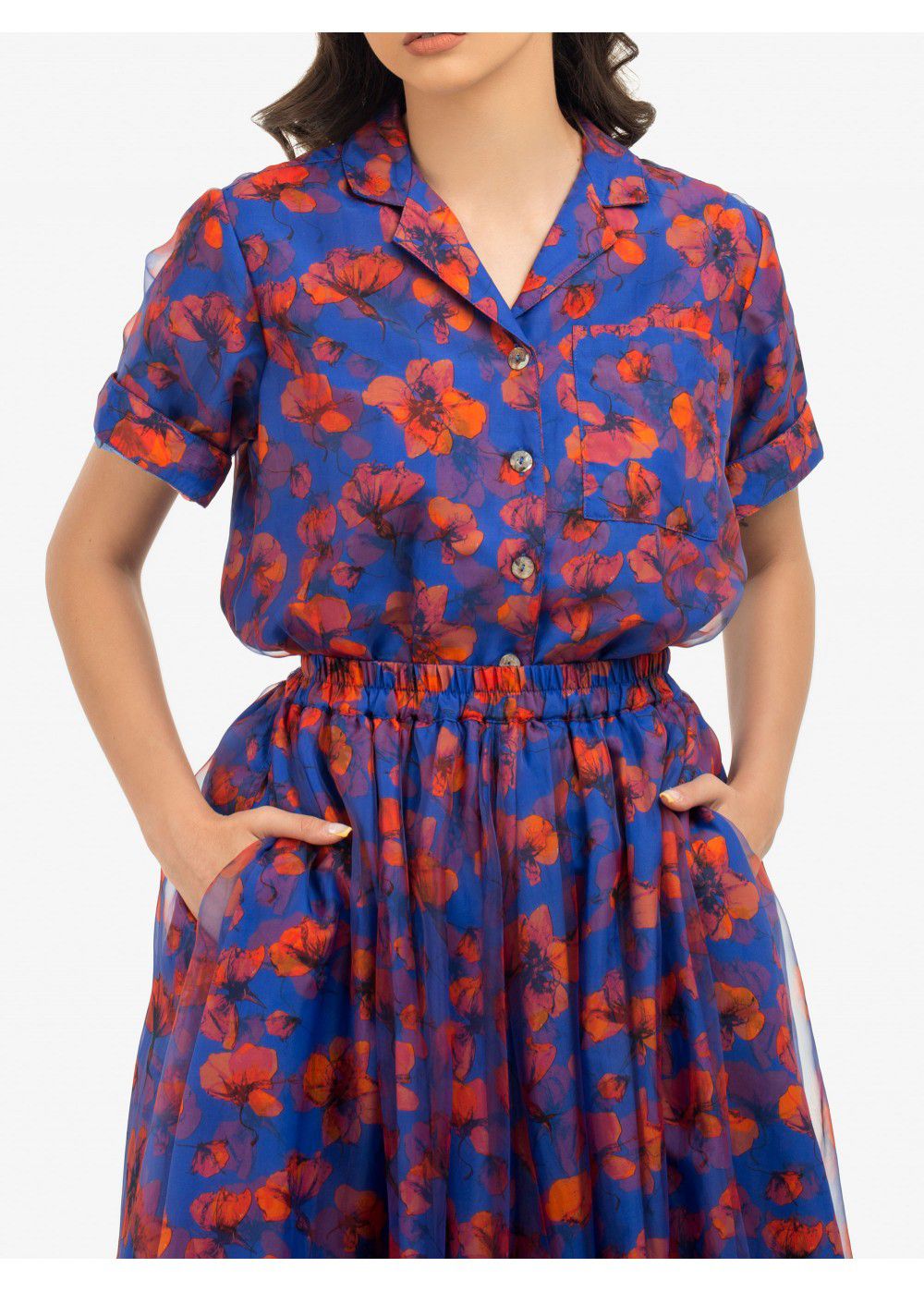 Dhruv Kapoor Blue Shirt