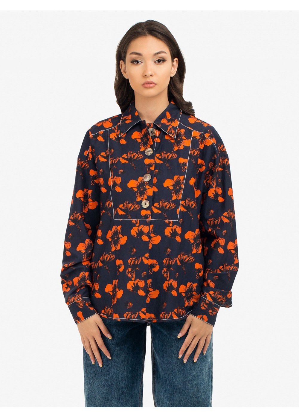 Dhruv Kapoor Floral Print Shirt