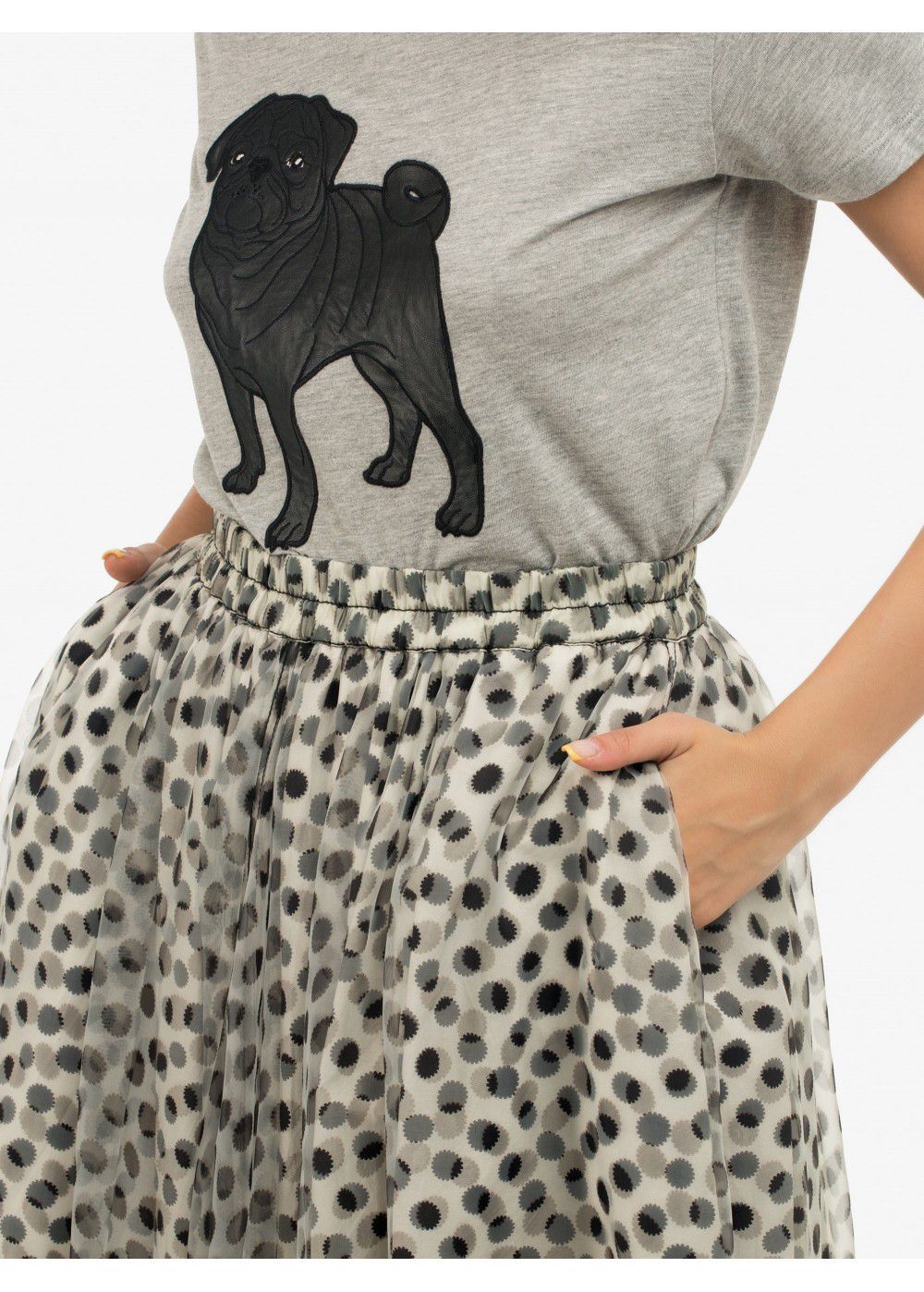 Dhruv Kapoor Kimmi A-Line Midi Skirt