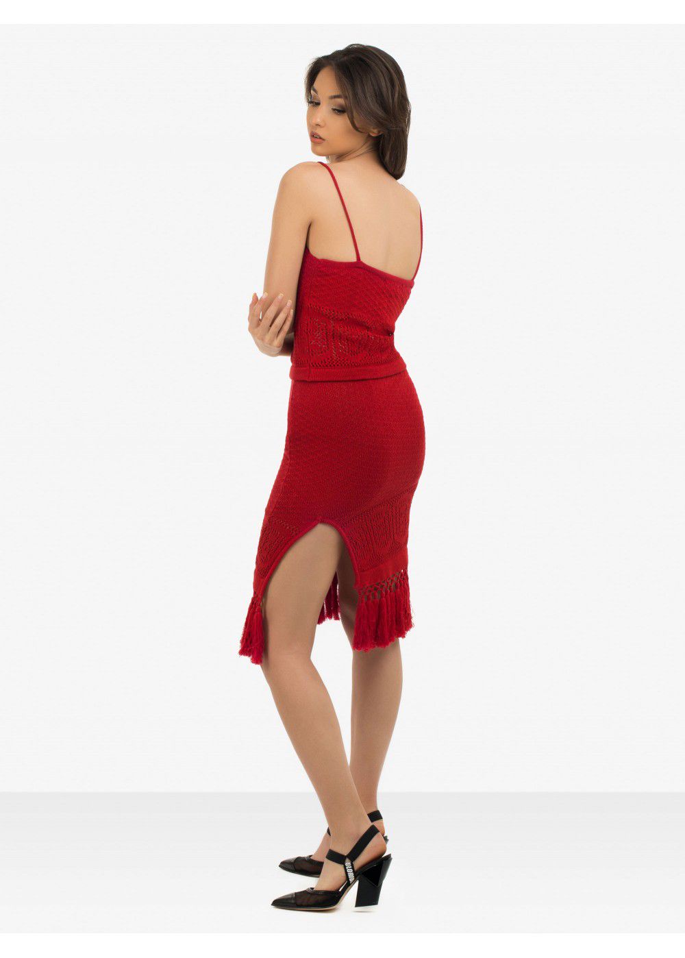 Echo 77 Bali Paradise Red Skirt