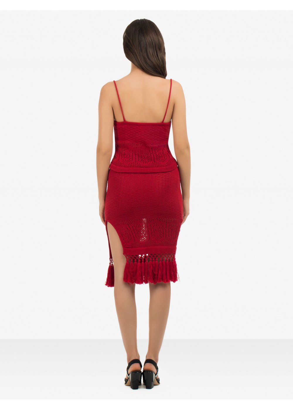 Echo 77 Bali Paradise Red Skirt