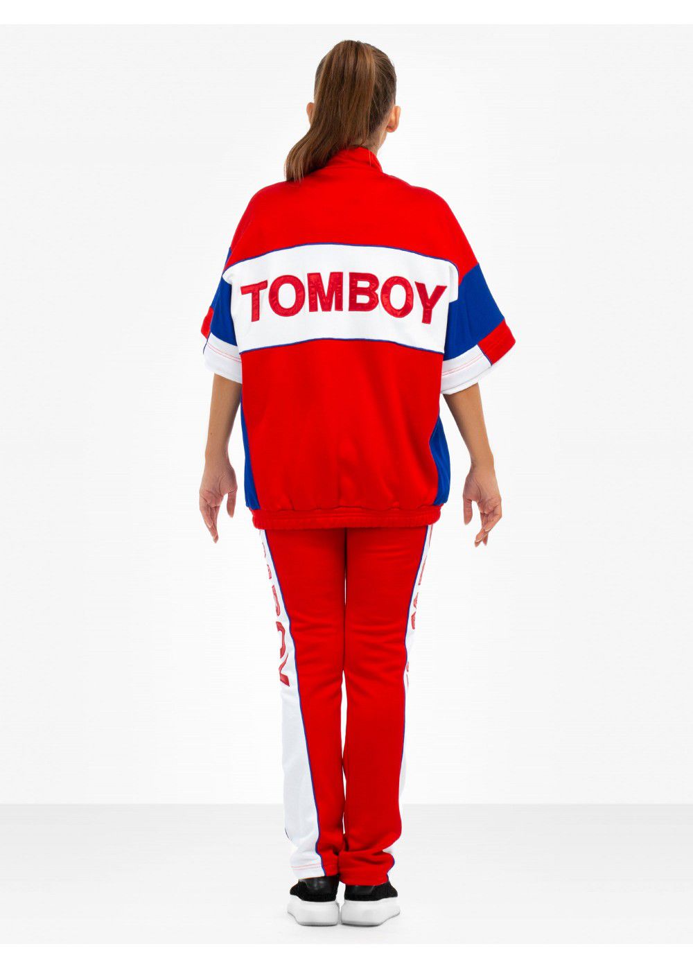 Tomboy Marvin Tracksuit Jacket in Red