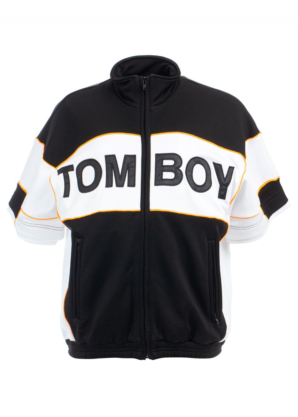 Tomboy Marvin Tracksuit Jacket in Black/White