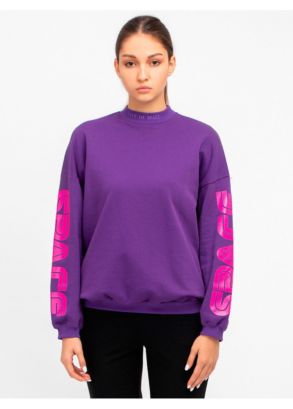 Give Me Space Purple Sweatshirt