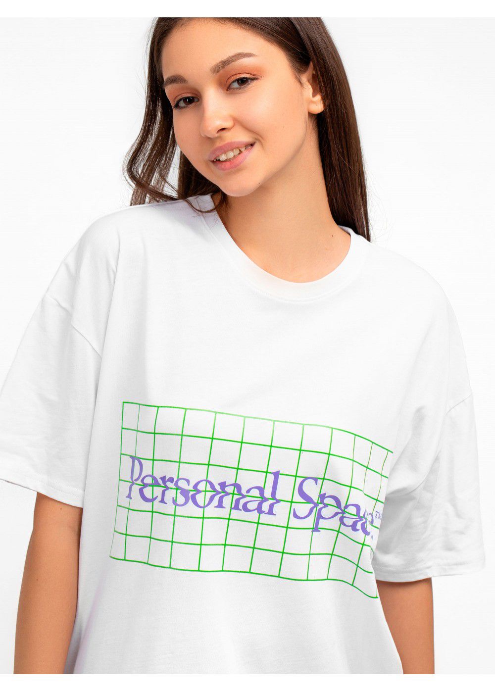 Give Me Space White Tunic