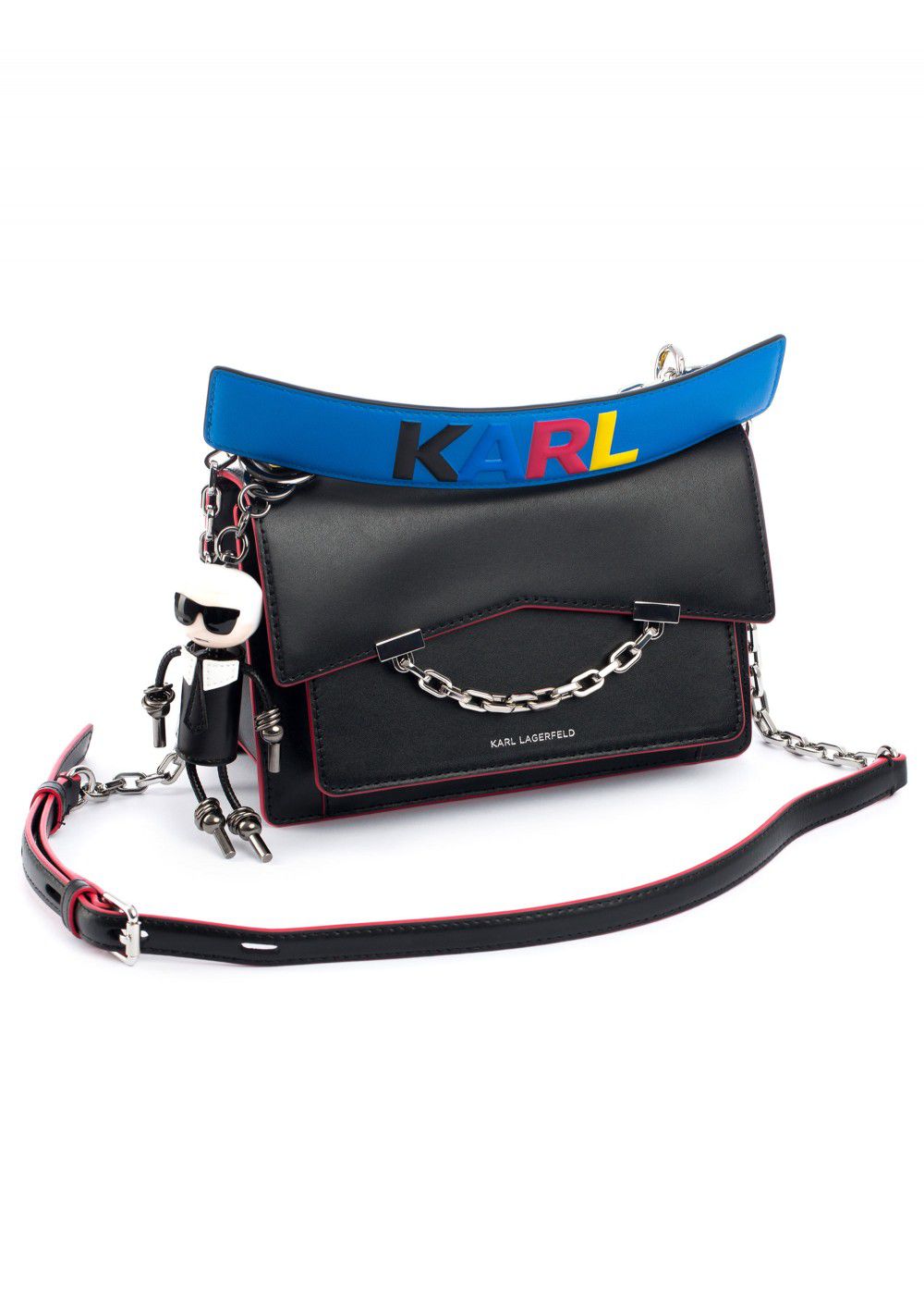 Karl Lagerfeld K/Karl Seven Bauhaus Shoulder Bag