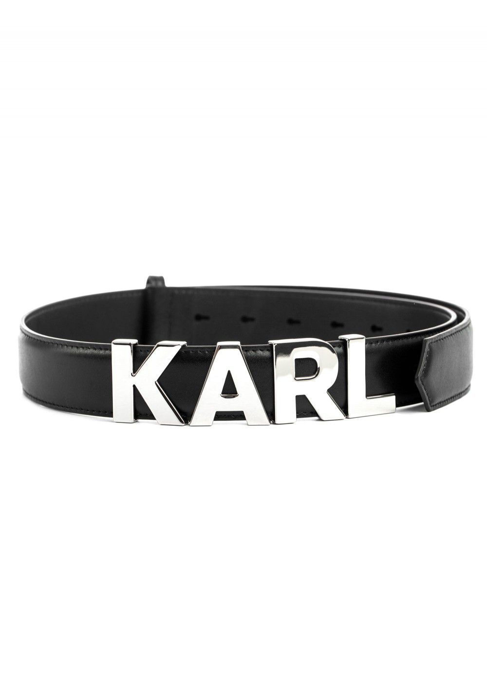 Karl Lagerfeld K/Karl Metal Letters Belt