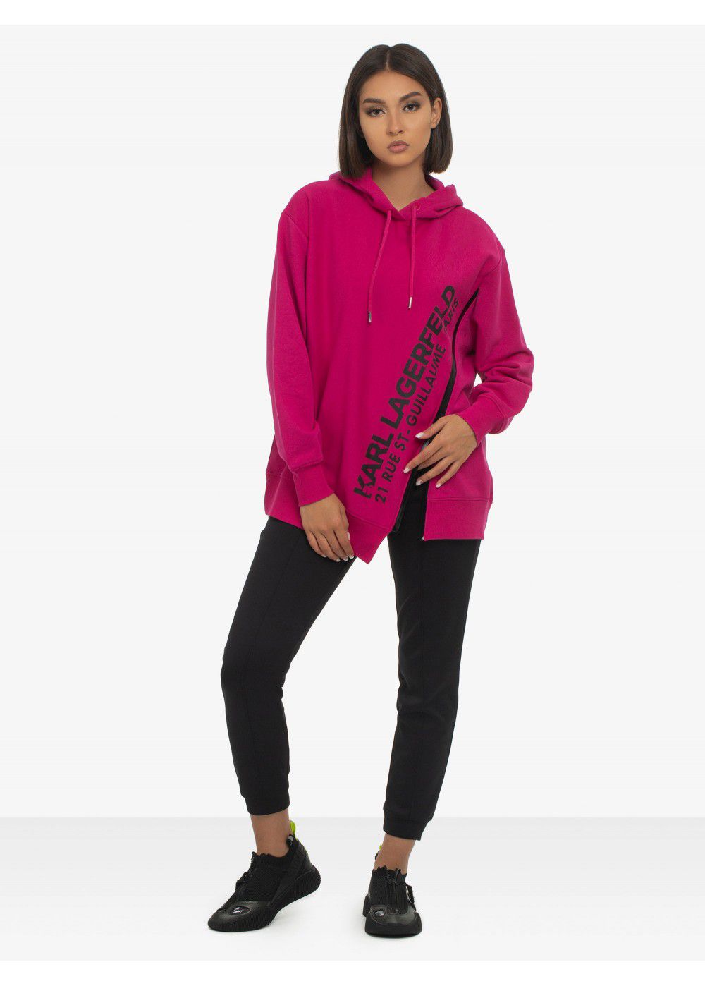 Karl Lagerfeld Rue St-Guillame Zip Hoodie