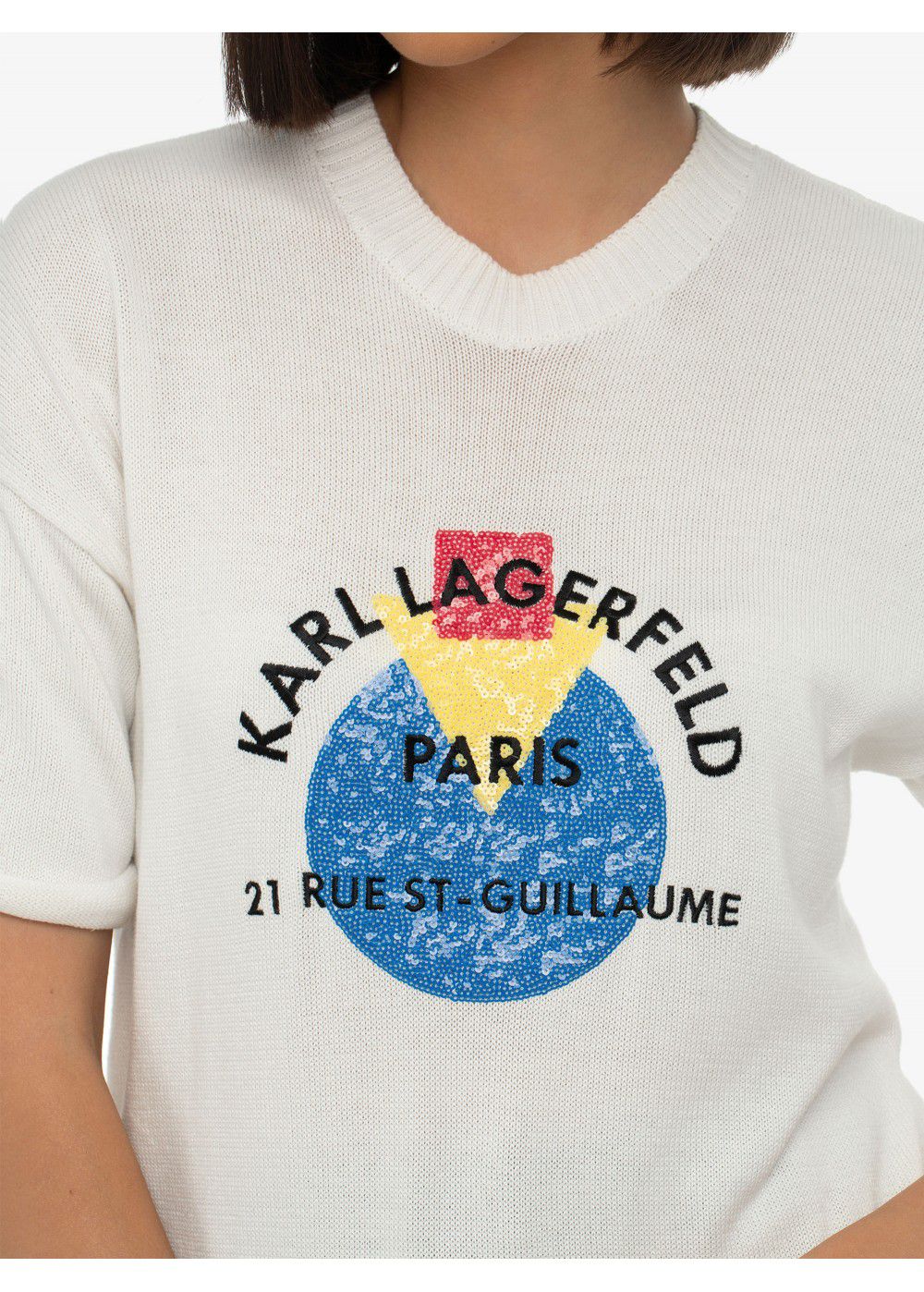 Karl Lagerfeld White T-Shirt