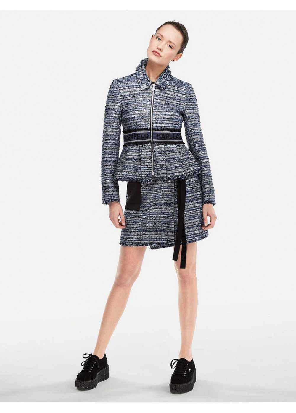 Karl Lagerfeld Tokyo Peplum Jacket