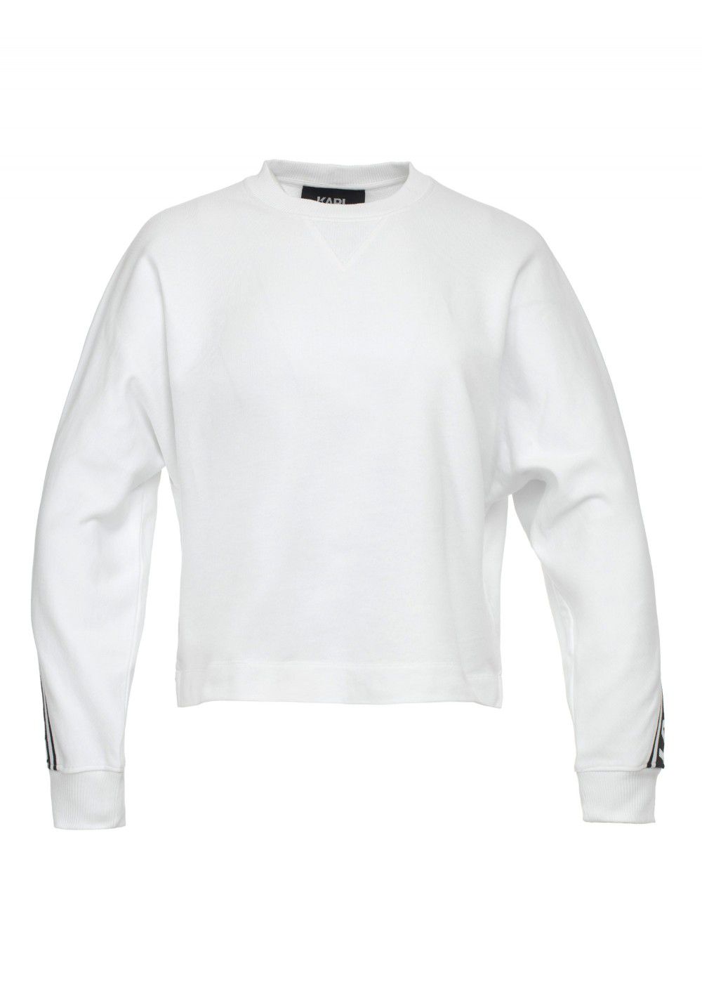 Karl Lagerfeld Jacquard Logo Band Sweatshirt
