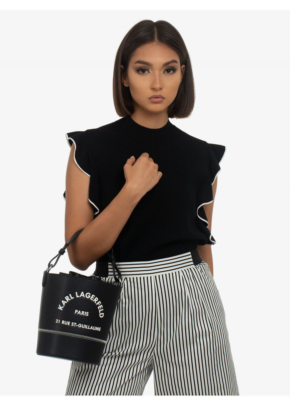 Karl Lagerfeld Rue St-Guillaume Bucket Bag