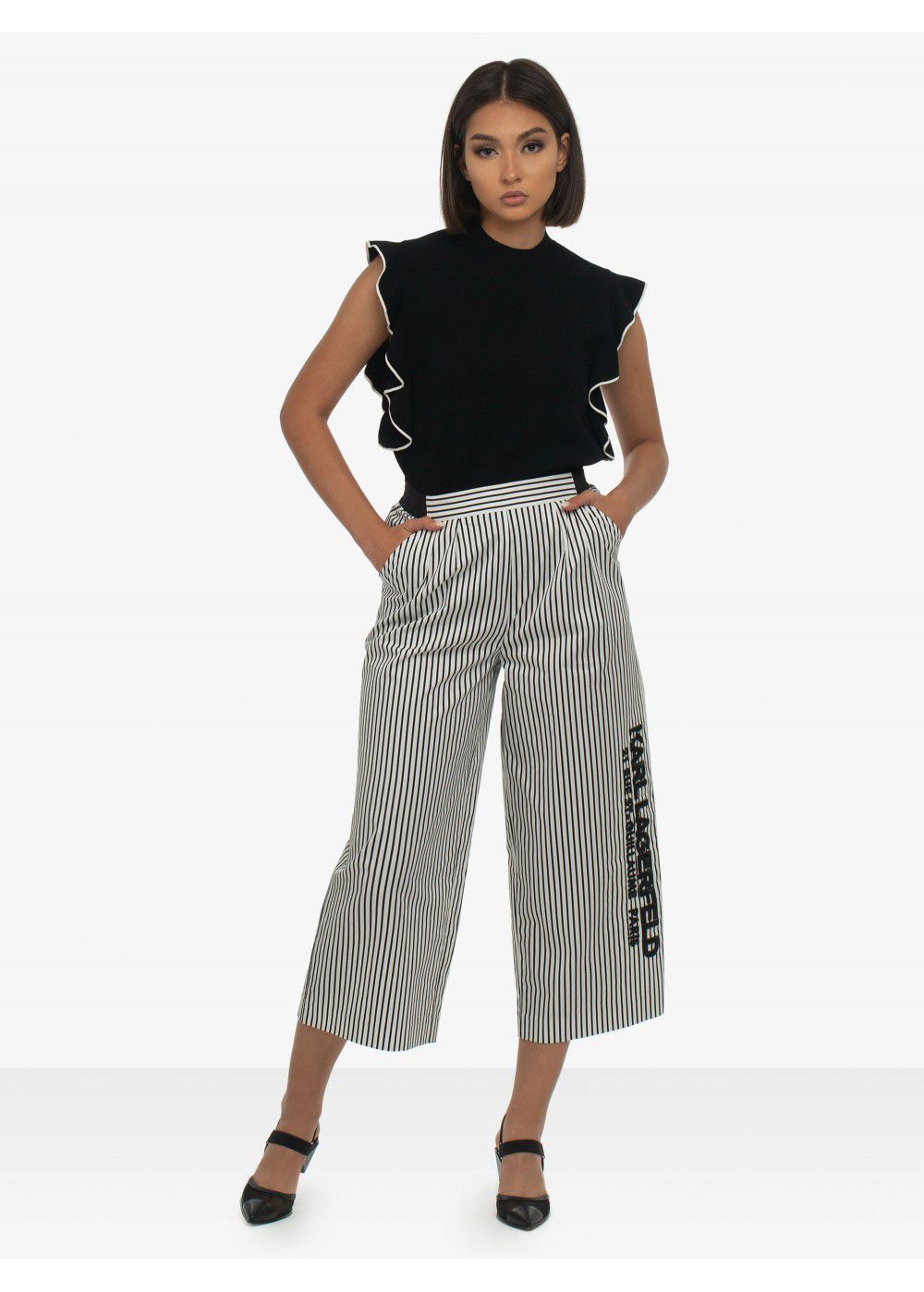Karl Lagerfeld Cotton Trousers