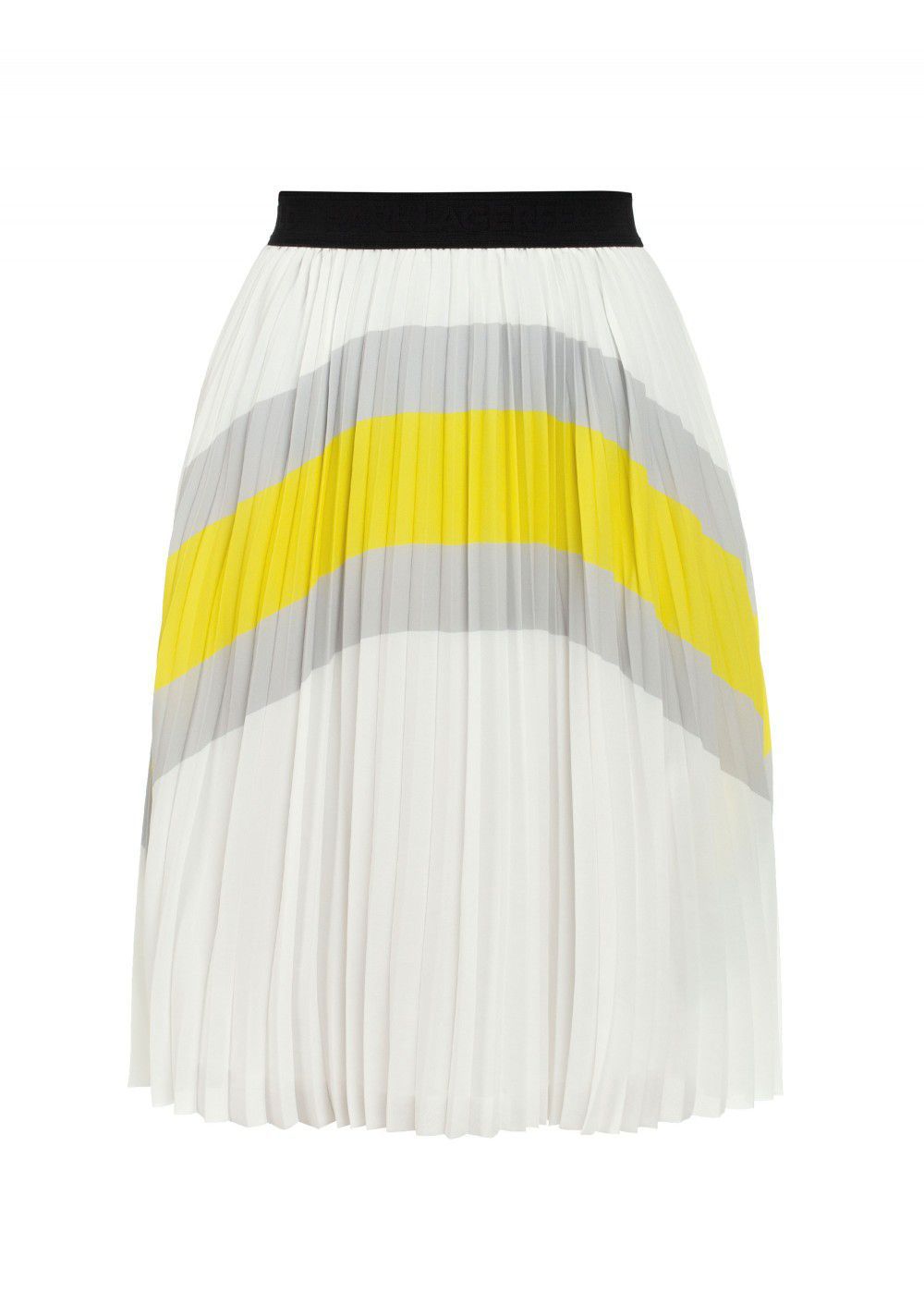 Karl Lagerfeld Pleated Maxi Skirt