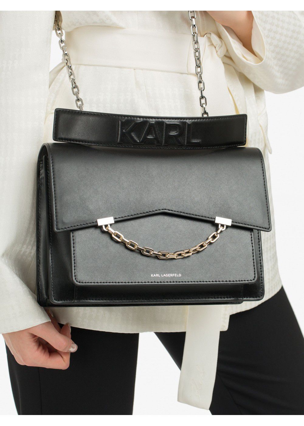 Karl Lagerfeld K/Karl Seven Shoulder Bag