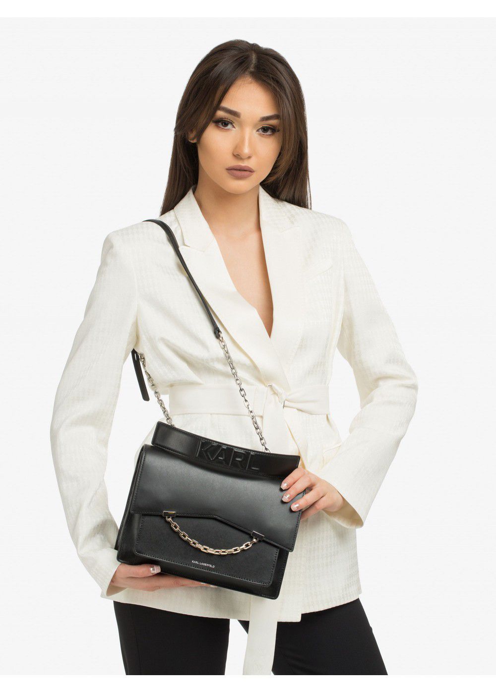 Karl Lagerfeld K/Karl Seven Shoulder Bag