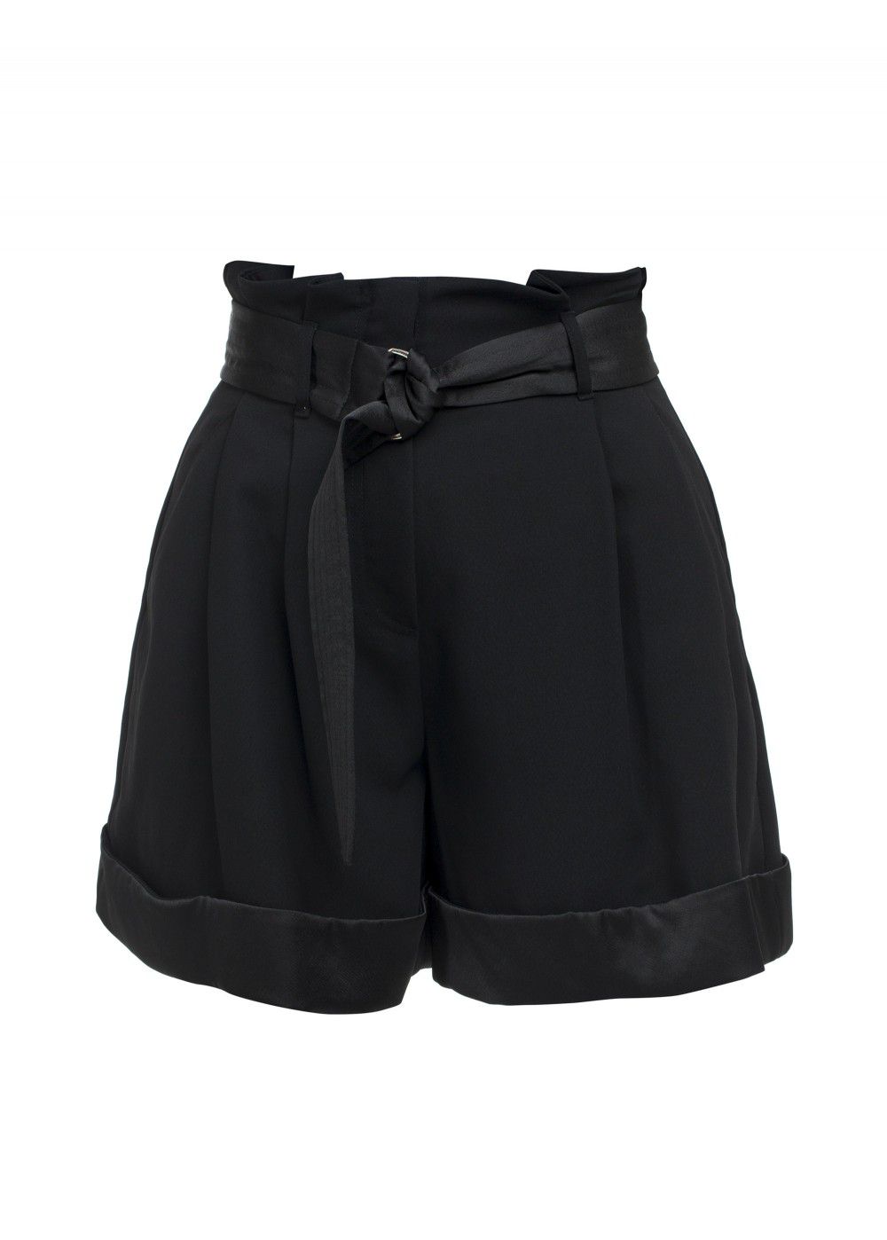 Karl Lagerfeld Belted Waist Short