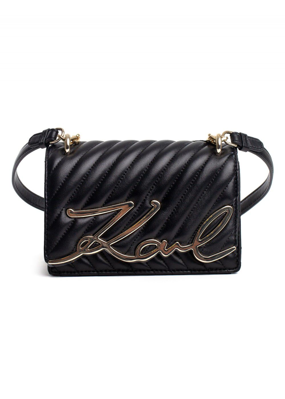 Karl Lagerfeld K/Signature Shoulder Bag