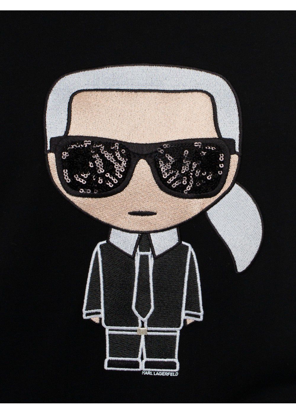Karl Lagerfeld K/Ikonik Sparkle Sweatshirt