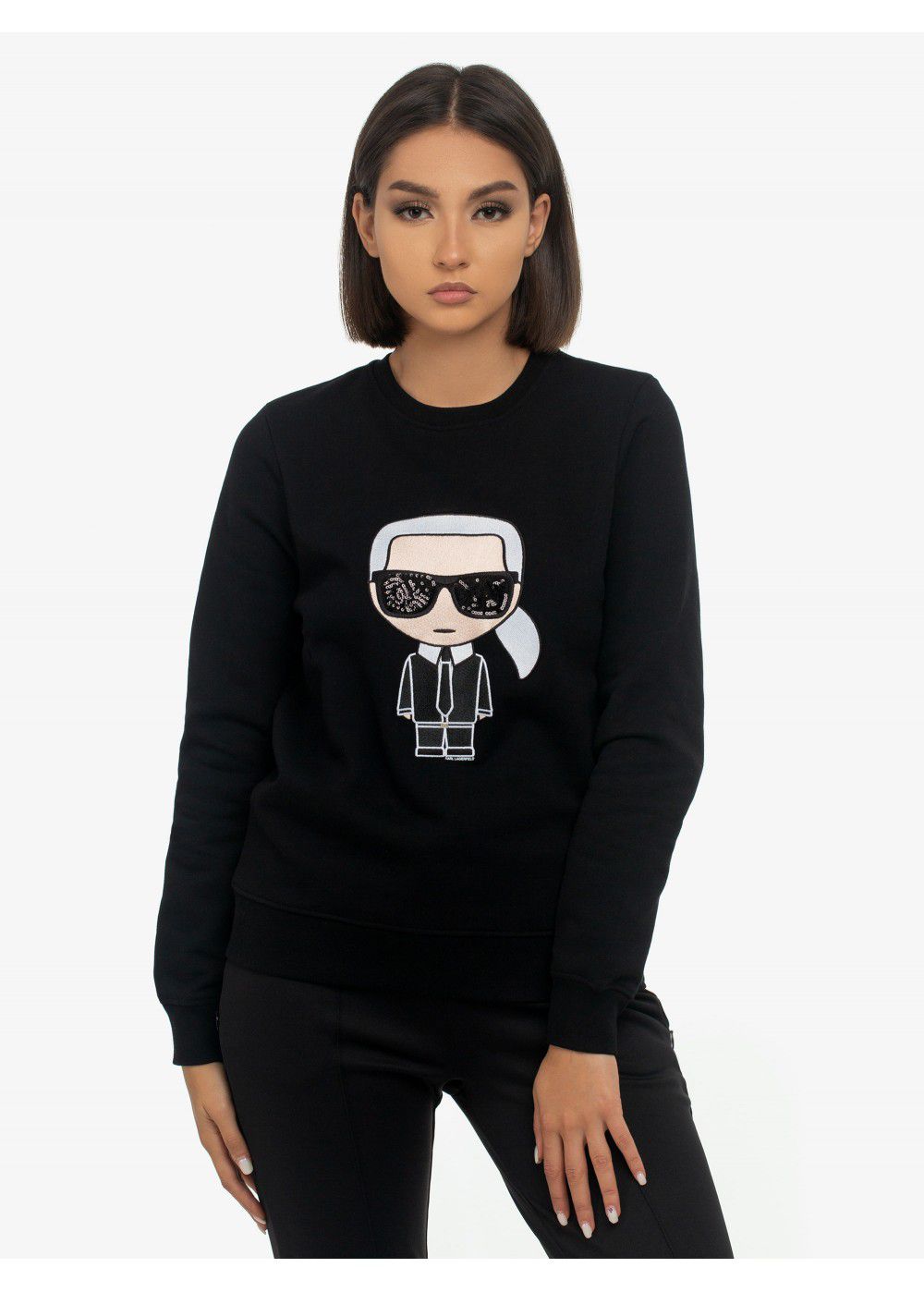 Karl Lagerfeld K/Ikonik Sparkle Sweatshirt
